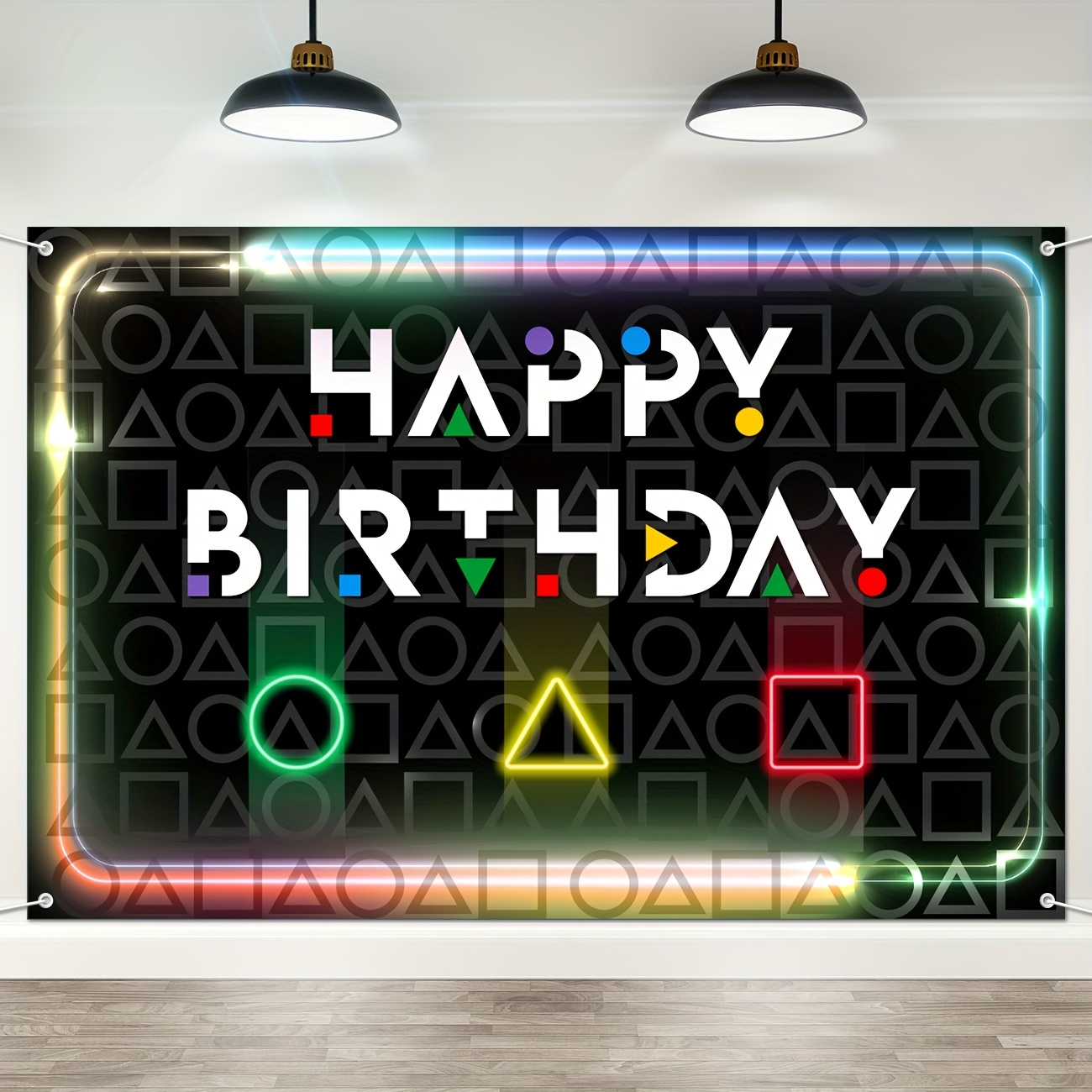 Science Of Happiness - Korean Traditional Game Party Banner Happy
