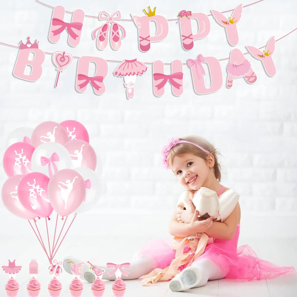 Pink Ballerina Ballet girl Hap - Science Of Happiness ulasan dan harga
