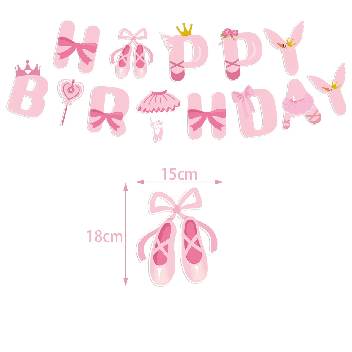 Pink Ballerina Ballet girl Hap - Science Of Happiness ulasan dan harga