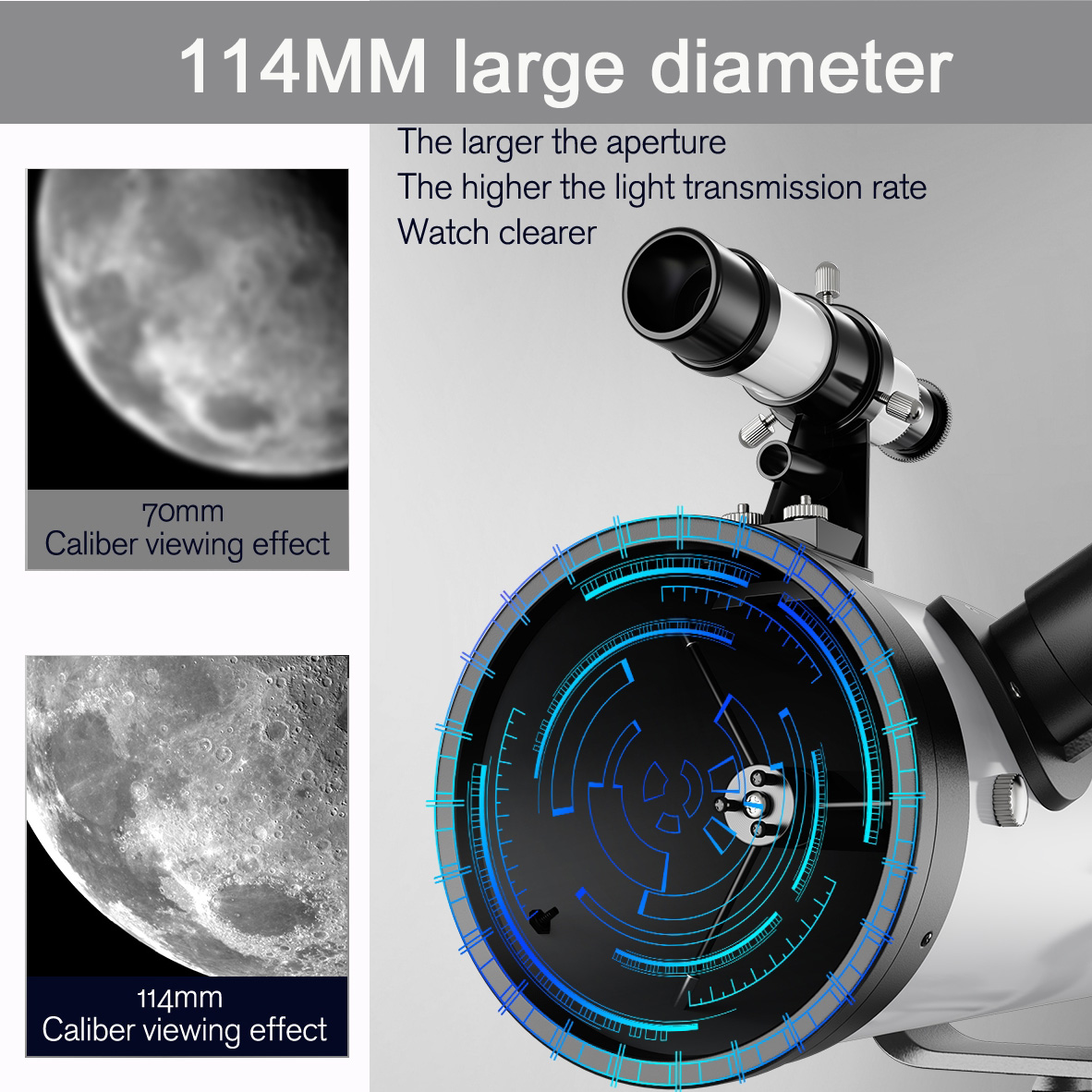 875X Professional Astronomical - National Geographic Telescope 114Mm ulasan dan harga