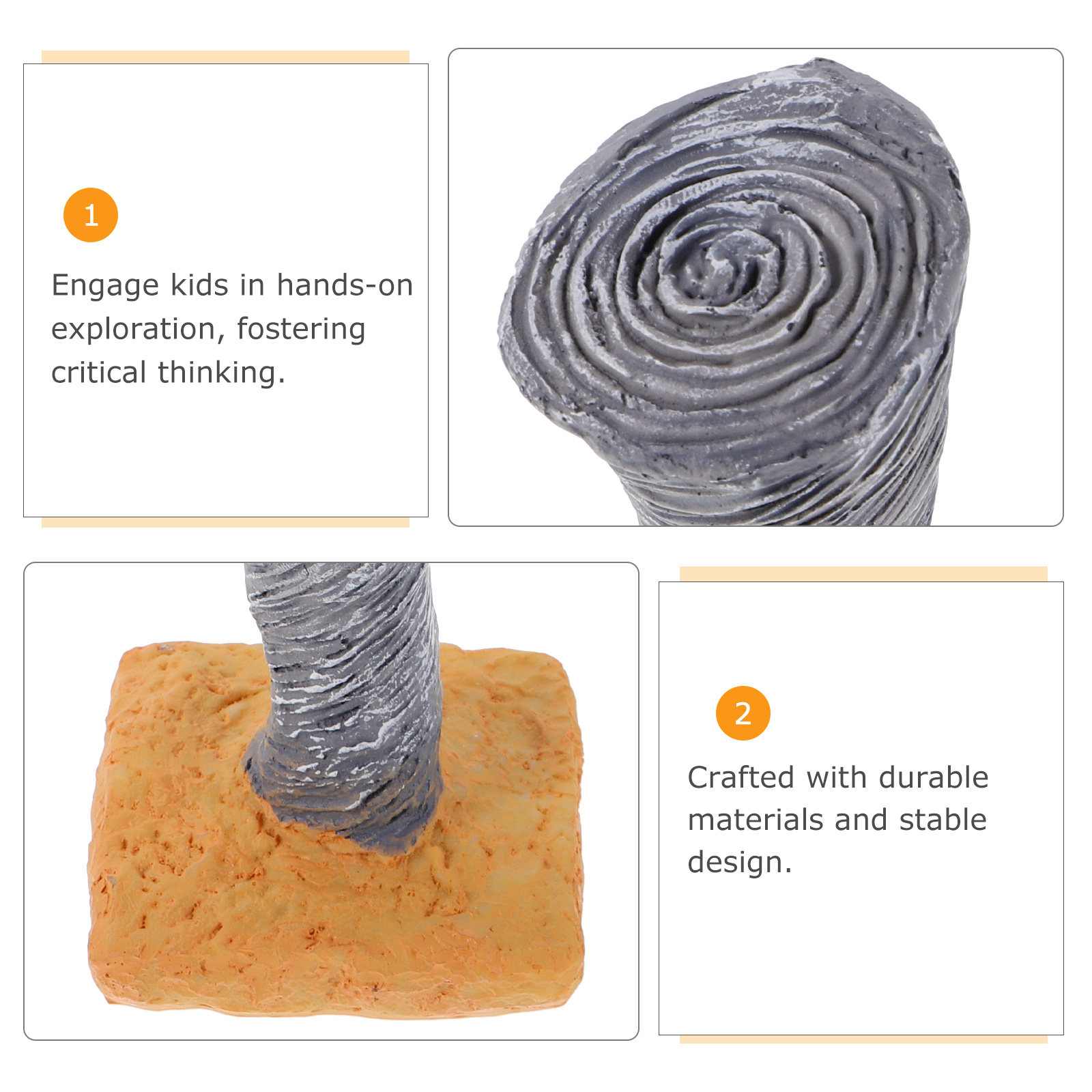 2Pcs Natural Disaster Simulati - Volcano Kit Eruption ulasan dan harga