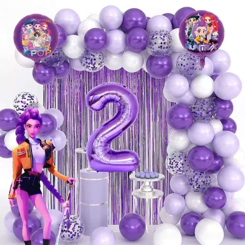 K-Pop Birthday Party Decoratio - Science Of Happiness ulasan dan harga